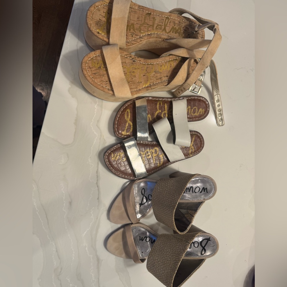 Sam Edelman 3 sets of size 7 women’s shoes